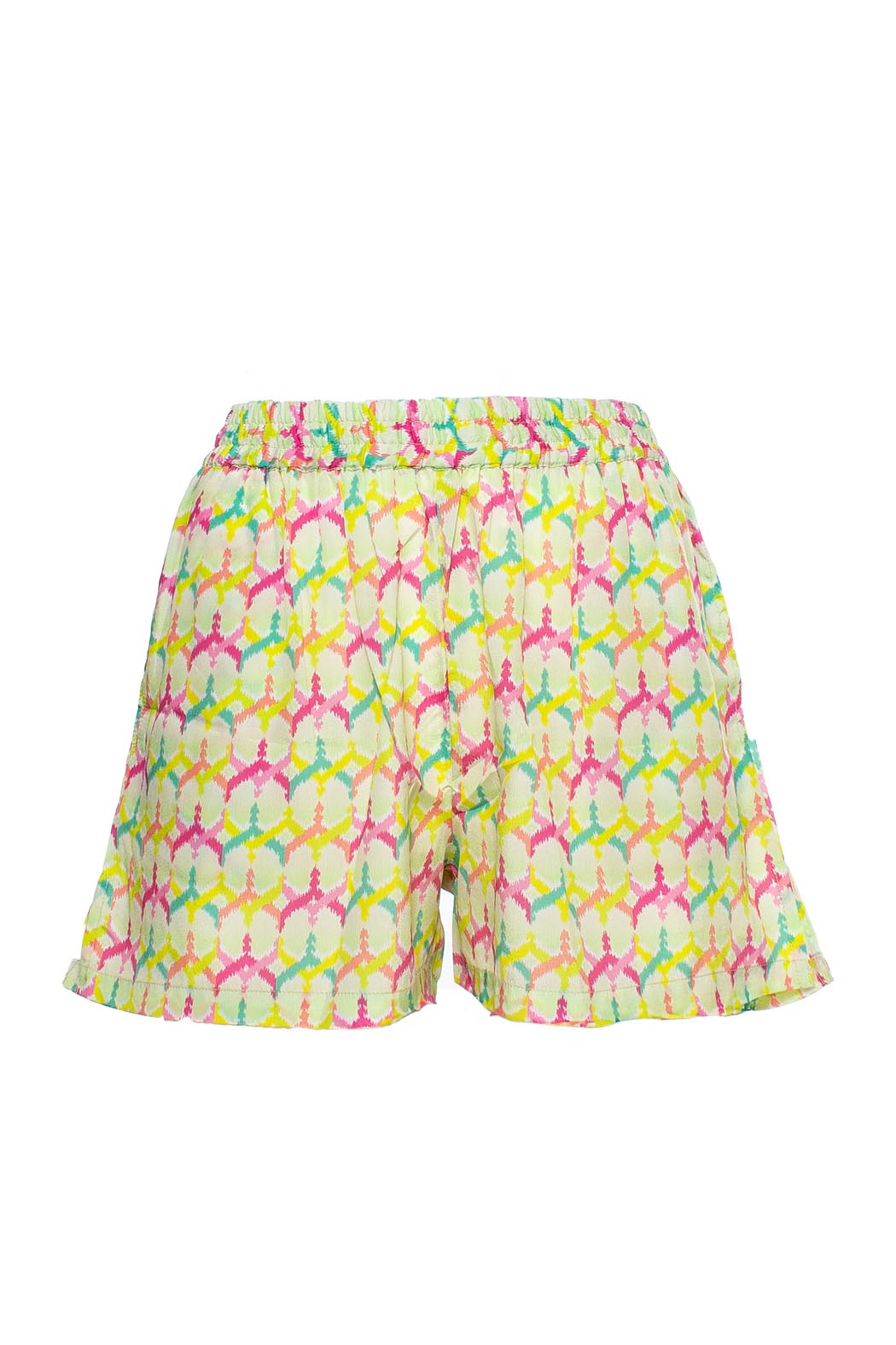 SHORTS CON ELASTICO VI TA 4 TG 90%POLY 10%SETA MADE IN INDIA